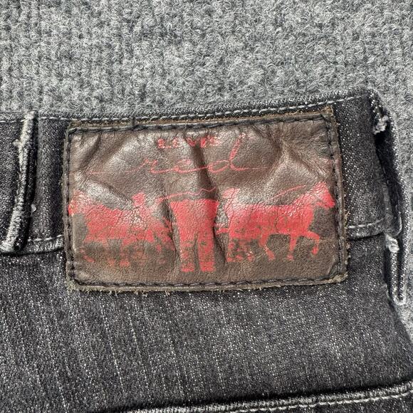 Levis Red Collection Buckle Back Boot Baggy Loose Wide Relax Skater Jeans 36x34 - Picture 4 of 13